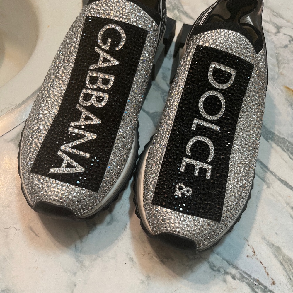 Dolce&Gabbana crystal sorrento shoes
